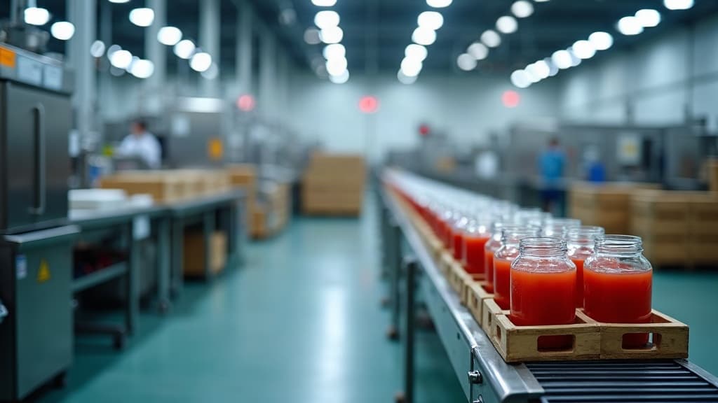 How to perform capacity planning in a fruit juice production line?