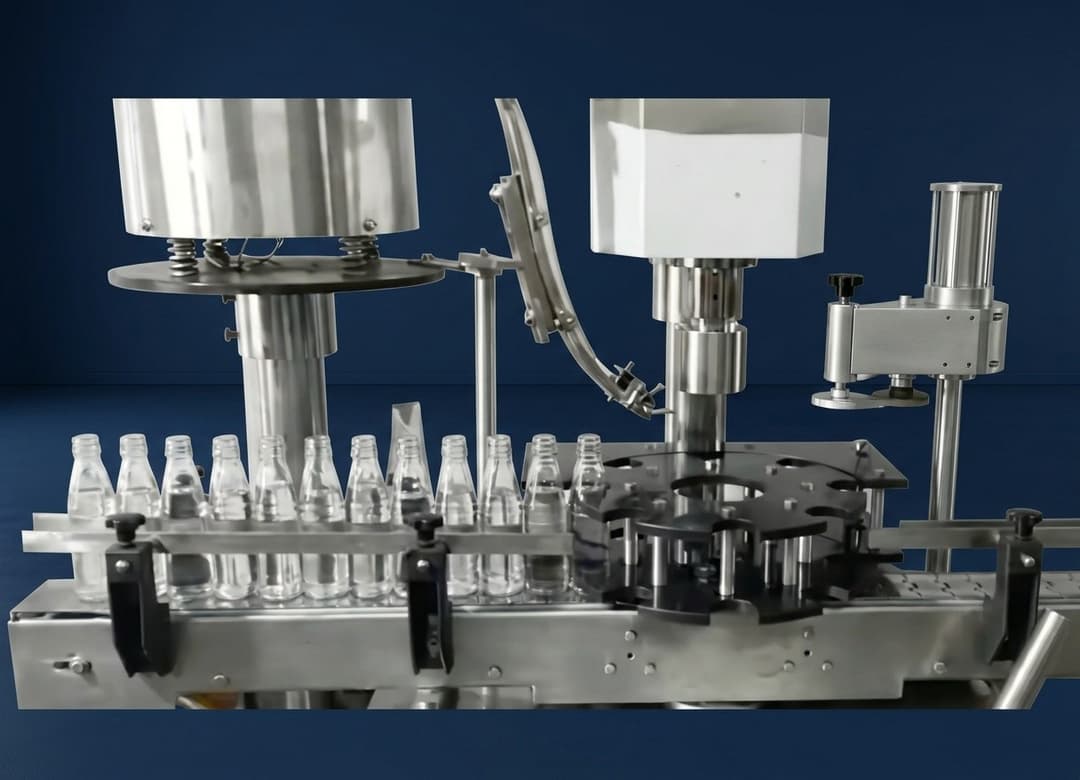 Rotary Table Cap Closing & Vibratory Sorting Unit