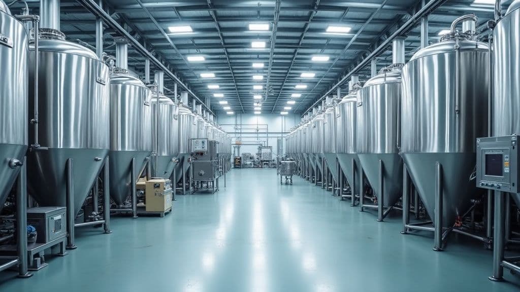 Plant tank farm