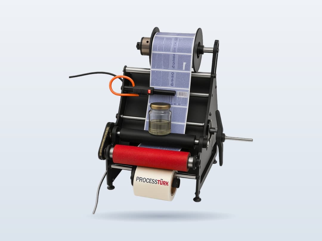 Semi-Automatic Labeling Machine